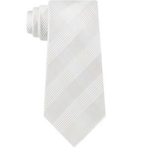 Calvin Klein white tie new with tags